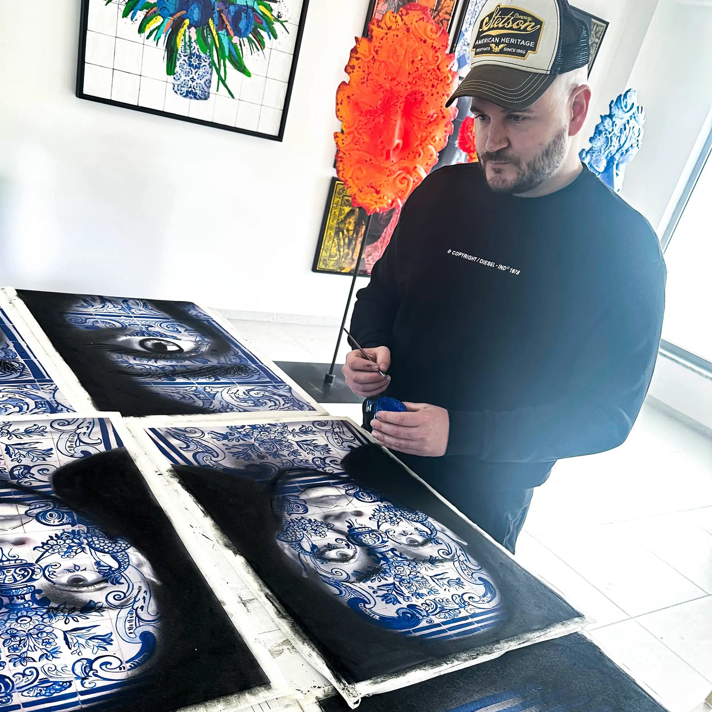 O'GRINGO - On edge "To be honest" - Print