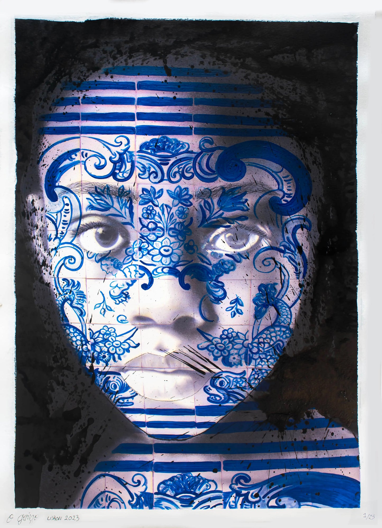 O'GRINGO - On edge "Little Boy" - Print