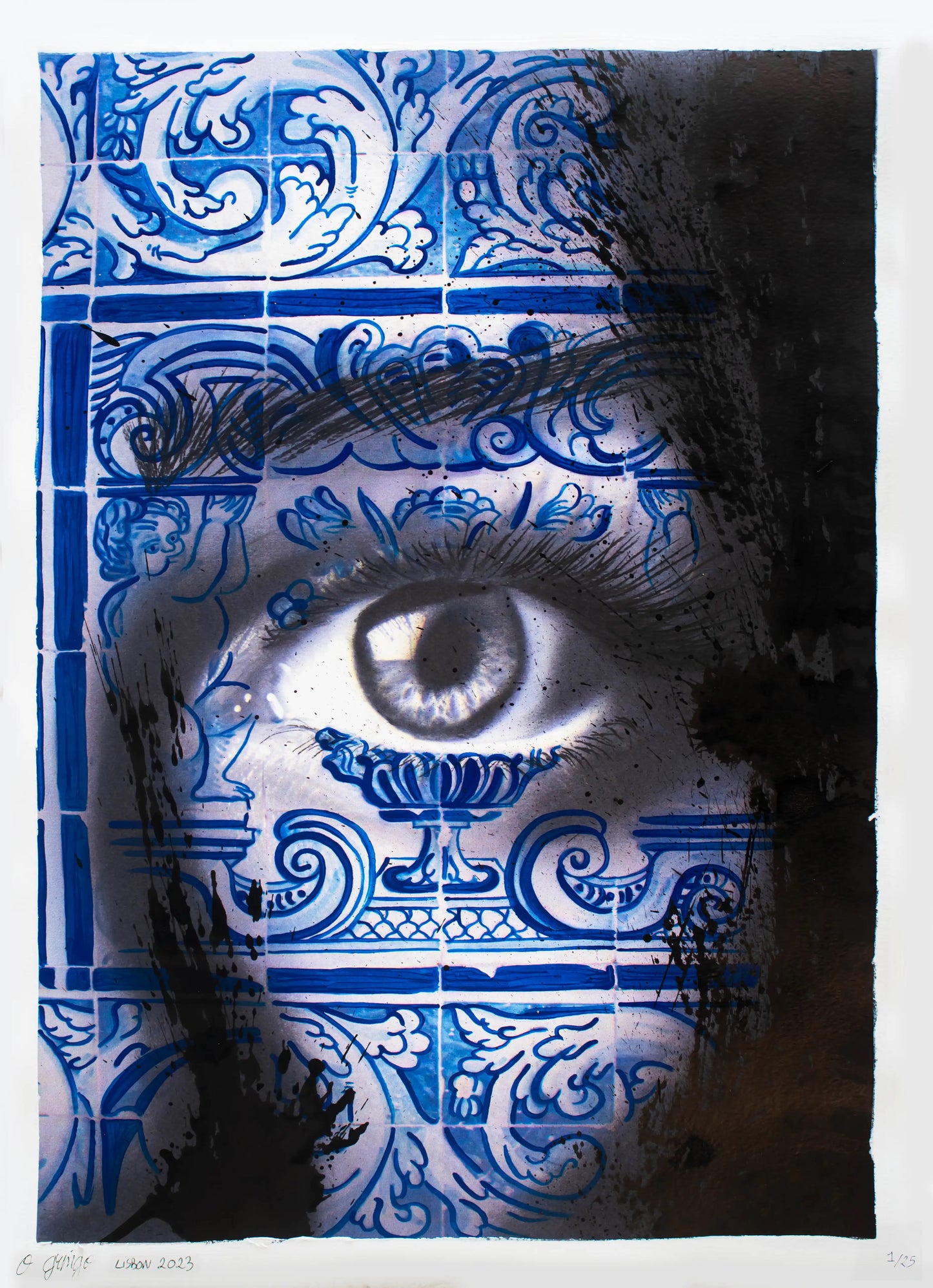 O'GRINGO - On edge "To be honest" - Print